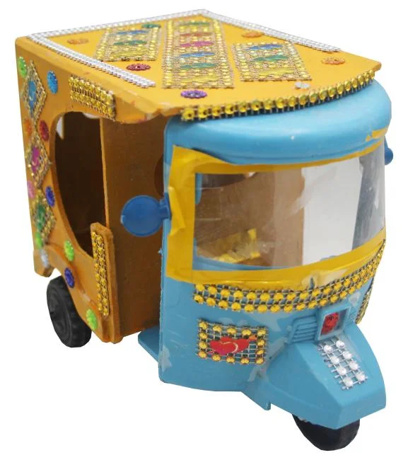 Wooden Rikshaw Fancy