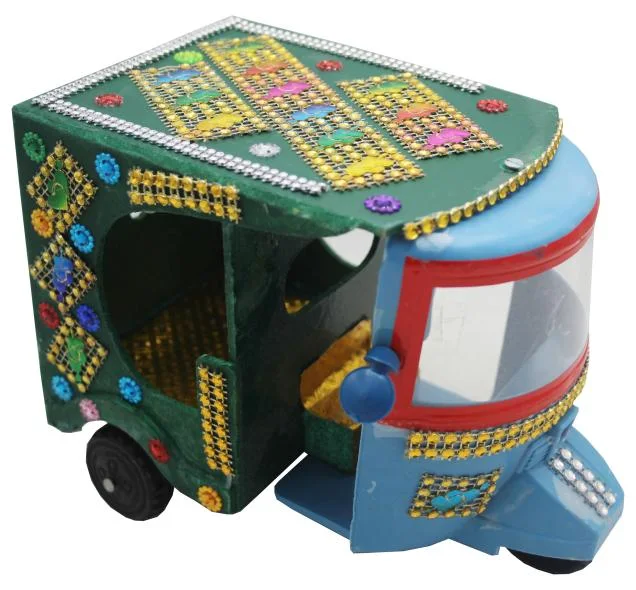 Wooden Rikshaw Fancy
