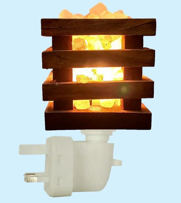 Wooden Night Light Basket 