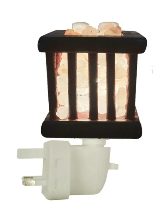 Wooden Night Light Basket 