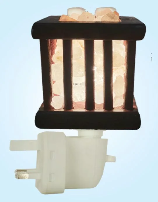 Wooden Night Light Basket 