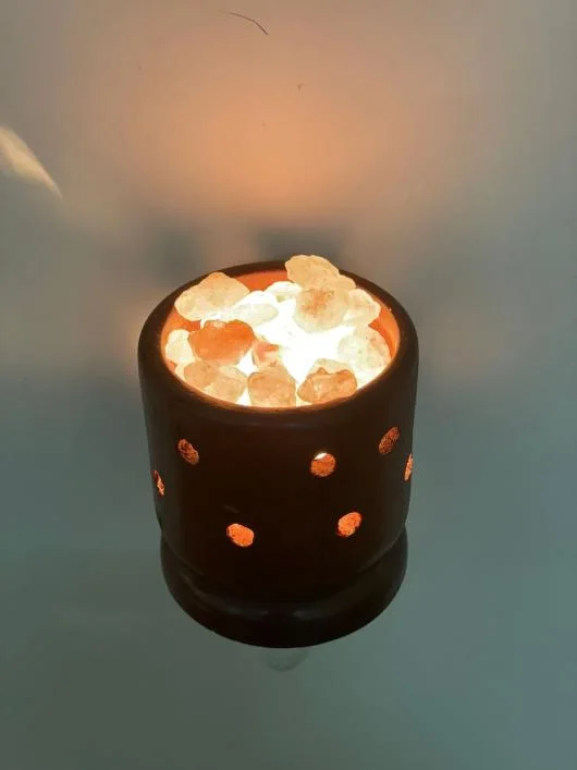 Wooden Night Light Basket 