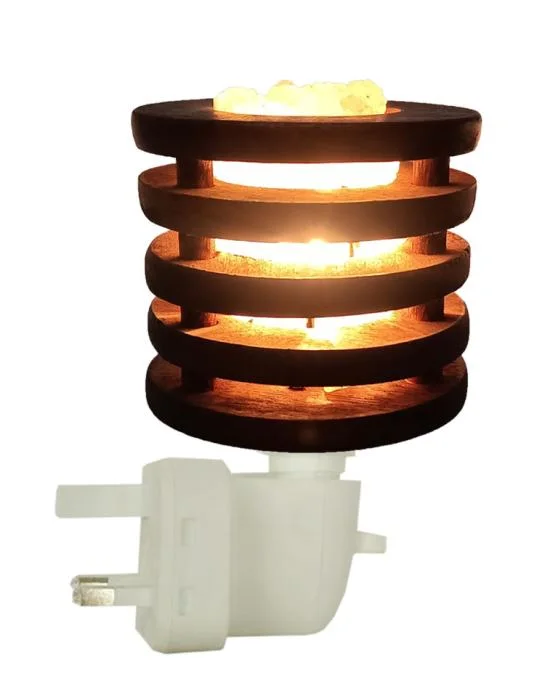Wooden Night Light Basket 