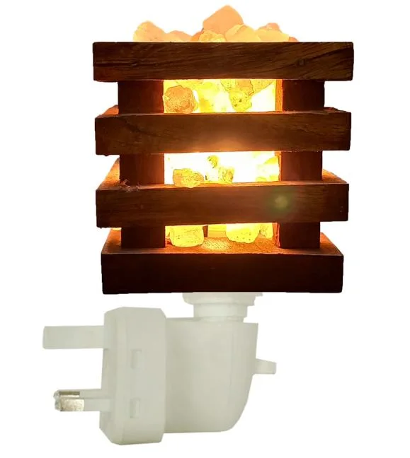 Wooden Night Light Basket 