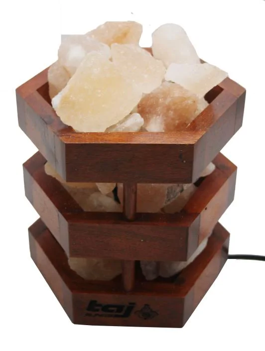 Wooden Hexagonal Basket