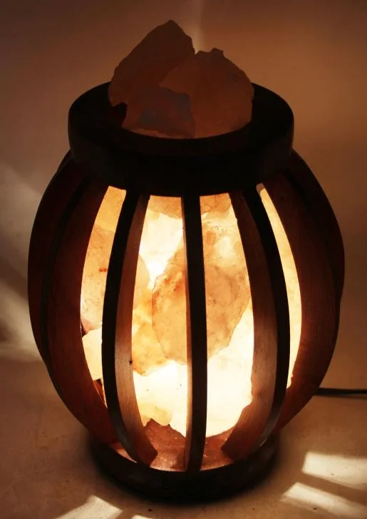 Wooden Drum Basket
