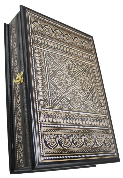 Naqashi  Wooden (without Rahail ) Box 9x13 inches