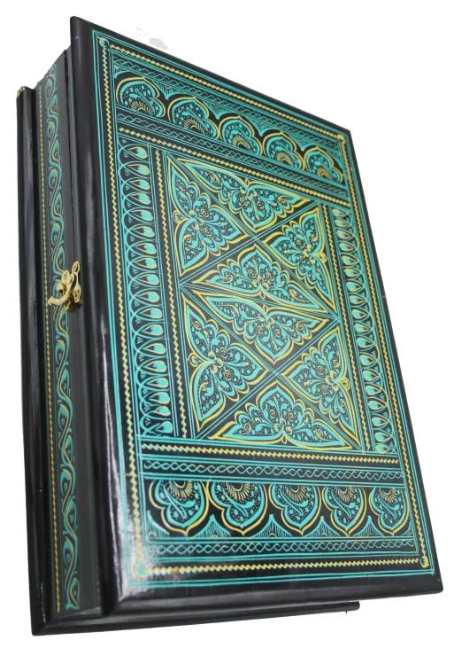Naqashi  Wooden (without Rahail ) Box 9x13 inches