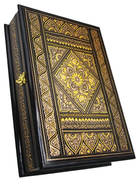 Naqashi  Wooden (without Rahail ) Box 9x13 inches