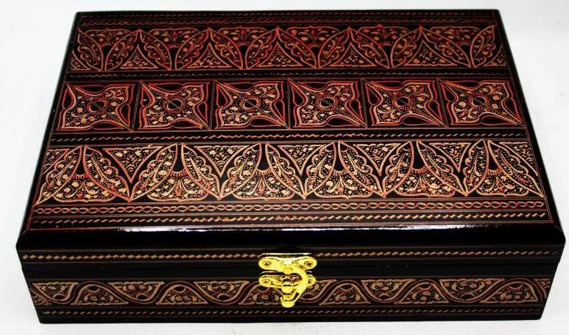 Wooden Naqashi Box 7x10 inches