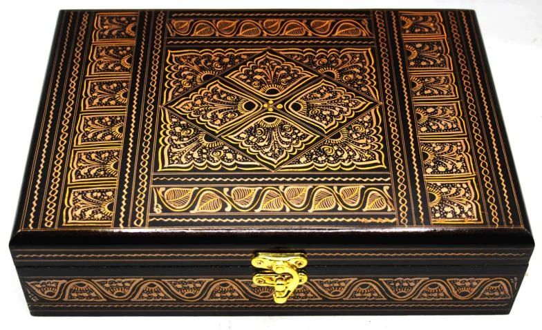 Wooden Naqashi Box 7x10 inches