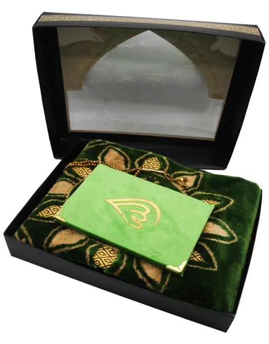 Gift pack for muslims Prayer Rug Tasbih Punjsurah Jae Namaz