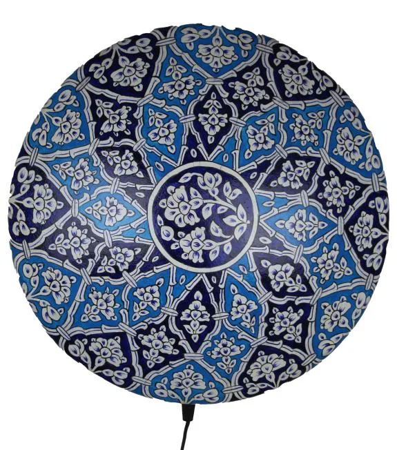 Camel Skin Wall Lamp (Plate) 15x15 inch