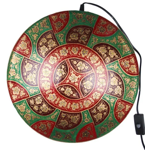 Camel Skin Wall Lamp (Plate) 15x15 inch