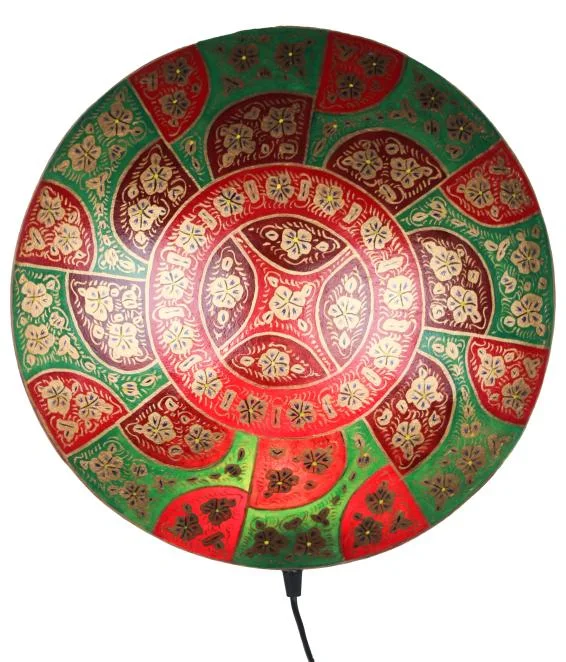 Camel Skin Wall Lamp (Plate) 15x15 inch