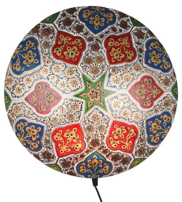 Camel Skin Wall Lamp (Plate) 15x15 inch
