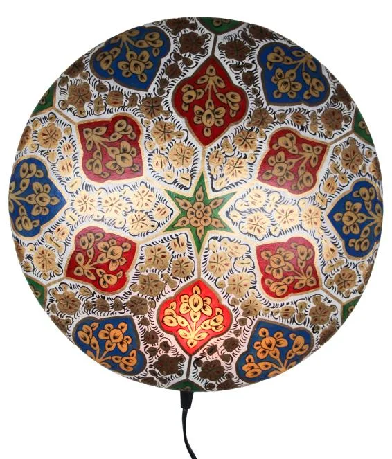 Camel Skin Wall Lamp (Plate) 15x15 inch