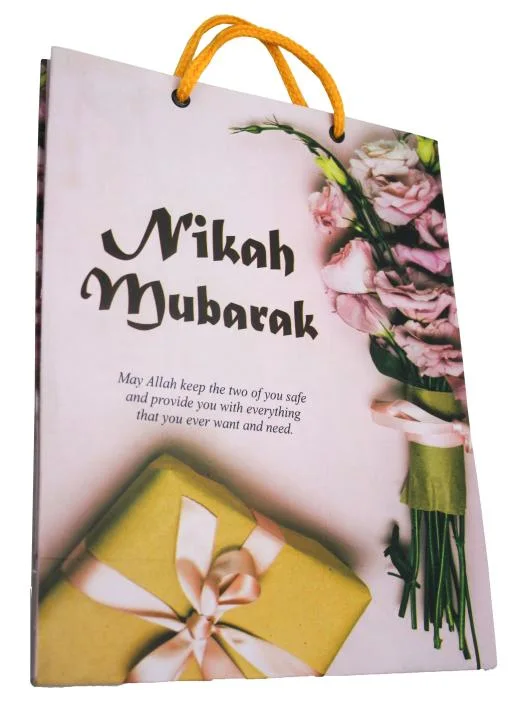 (10 Pcs) Shopping paper Gift bag fancy 10.5x8.5x3.5