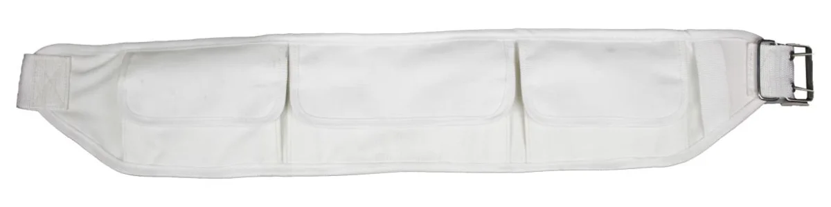 Hajj Umrah Belt (3 Pocket) white