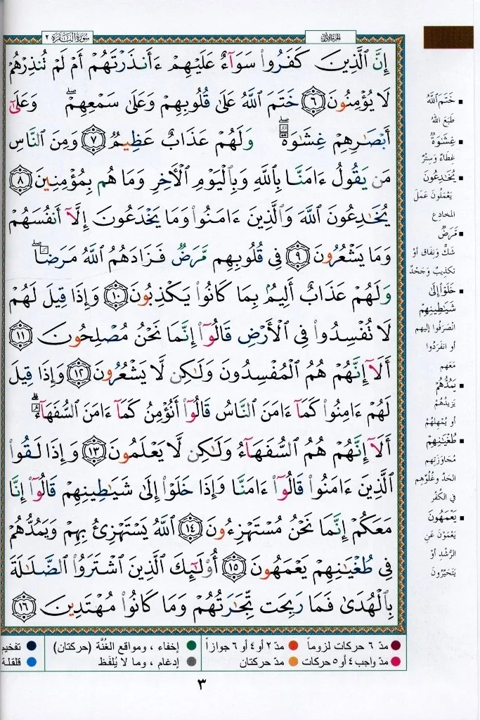 Tajweed Quran 15 Line Uthmani Scrip 17x24