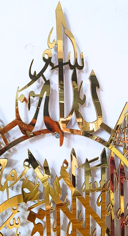 Acrylic Wall Art Mix 16x23 inches TAj Shape