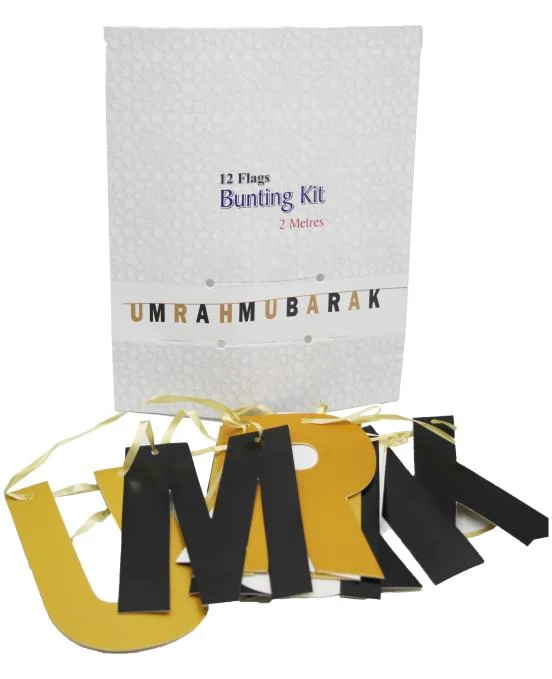  (pack of 10pcs) Umrah Mubarak Bunties