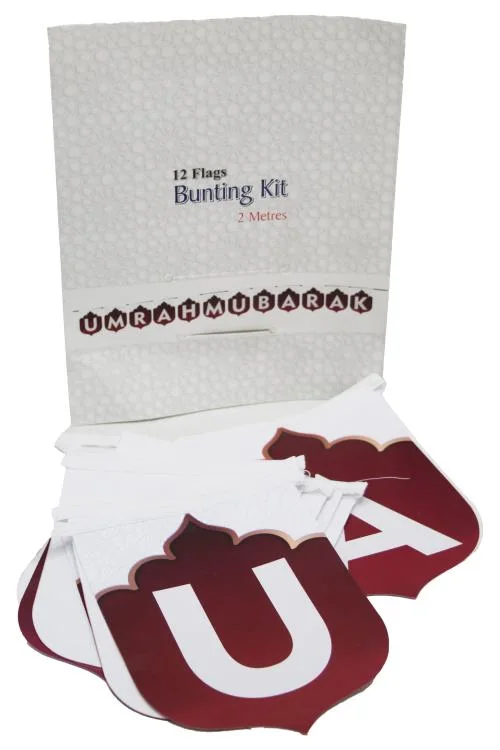 (pack of 10pcs) Umrah Mubarak Bunties