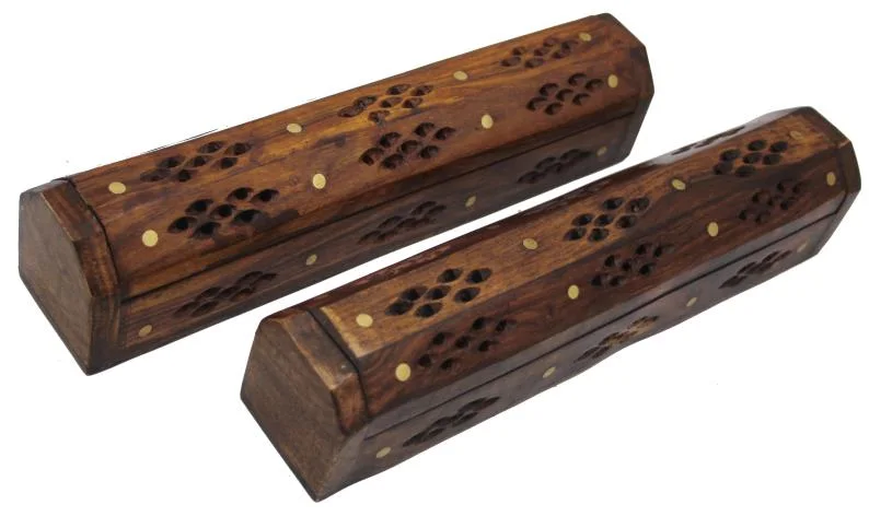 Wooden Agardaan / Bukhoor Burner 2x12x2.5
