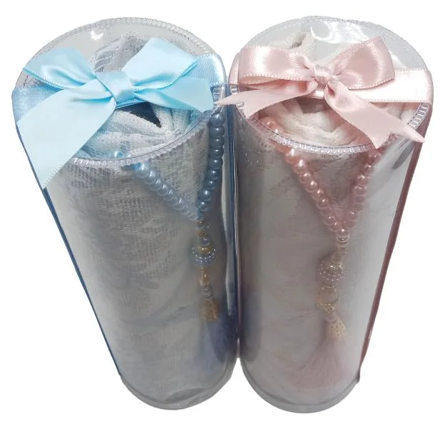 Turkish Prayer Mat Tasbih and Sura 9x11 inch