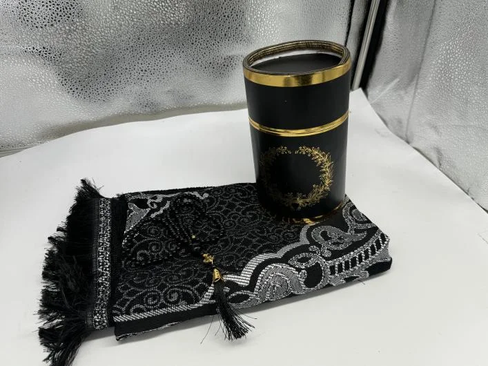 Turkish Round kaba or square Cylinder Tasbih and Prayer mat