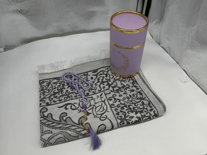 Turkish Round kaba or square Cylinder Tasbih and Prayer mat