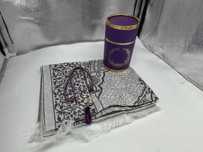 Turkish Round kaba or square Cylinder Tasbih and Prayer mat