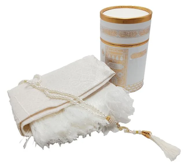 Turkish Round kaba or square Cylinder Tasbih and Prayer mat
