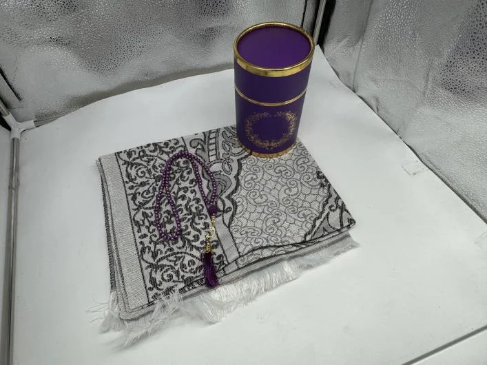 Turkish Round kaba or square Cylinder Tasbih and Prayer mat