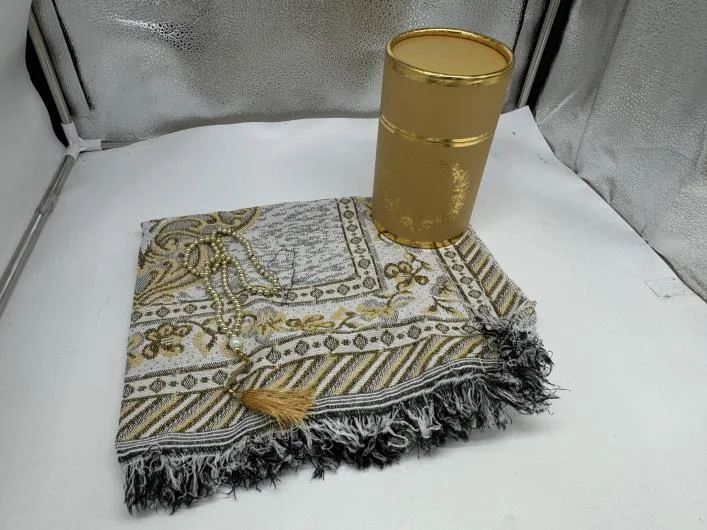 Turkish Round kaba or square Cylinder Tasbih and Prayer mat