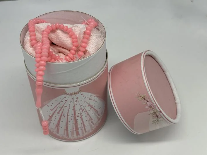 Turkish Round kaba or square Cylinder Tasbih and Prayer mat