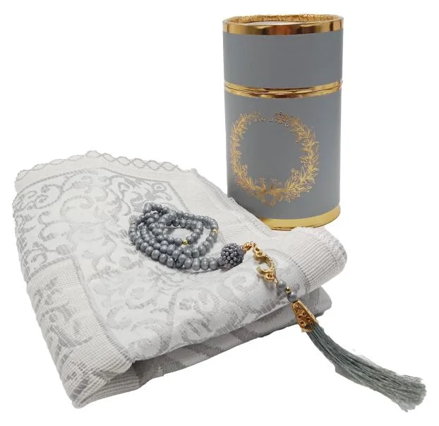 Turkish Round kaba or square Cylinder Tasbih and Prayer mat