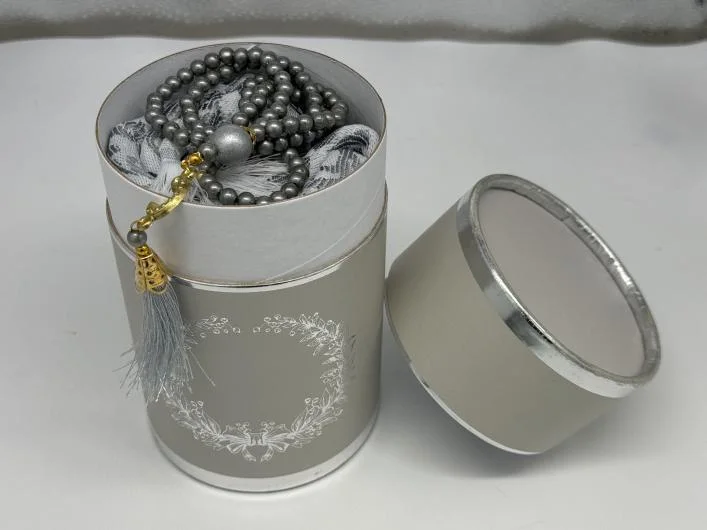 Turkish Round kaba or square Cylinder Tasbih and Prayer mat
