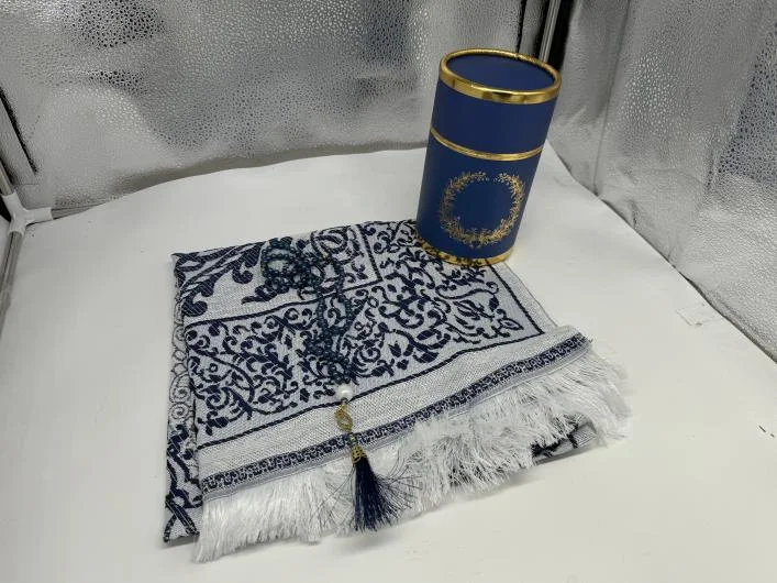 Turkish Round kaba or square Cylinder Tasbih and Prayer mat