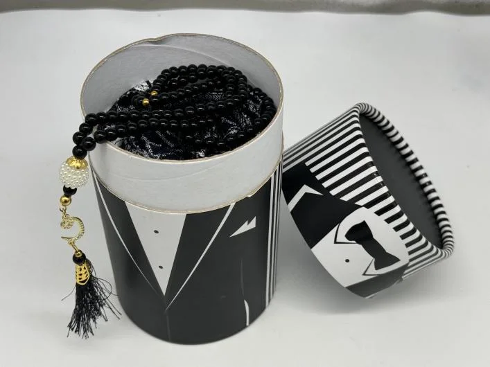 Turkish Round kaba or square Cylinder Tasbih and Prayer mat