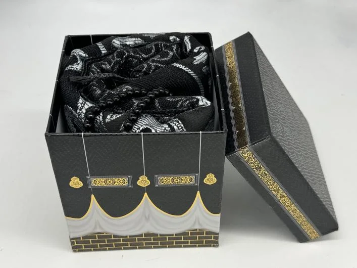 Turkish Round kaba or square Cylinder Tasbih and Prayer mat