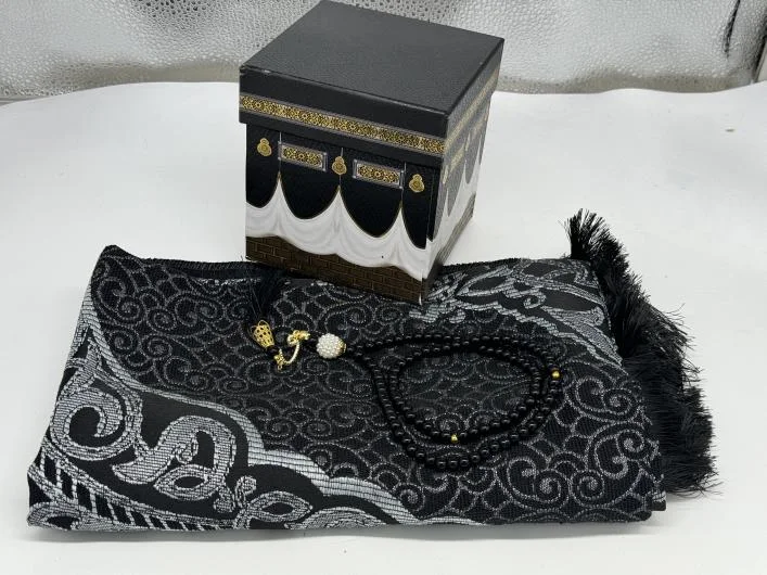 Turkish Round kaba or square Cylinder Tasbih and Prayer mat