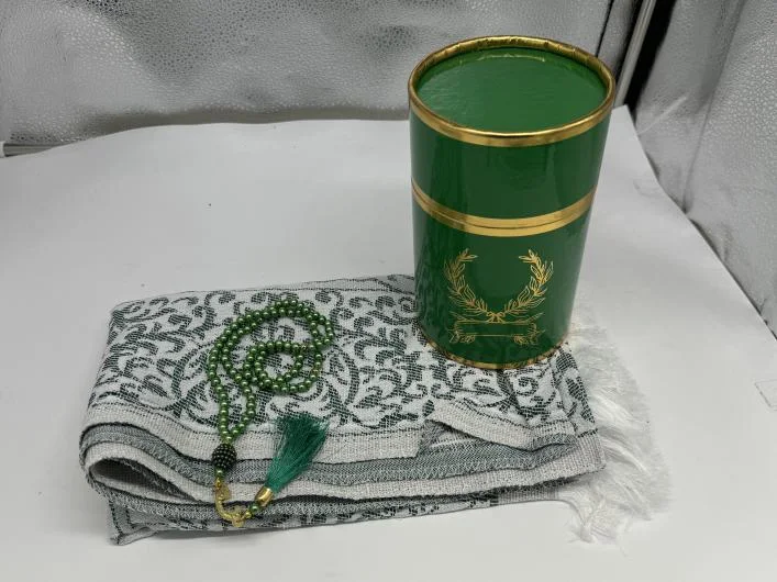 Turkish Round kaba or square Cylinder Tasbih and Prayer mat