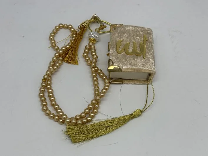 Miniature Quran with Tasbih (Prayer Beads) GiftÂ Set