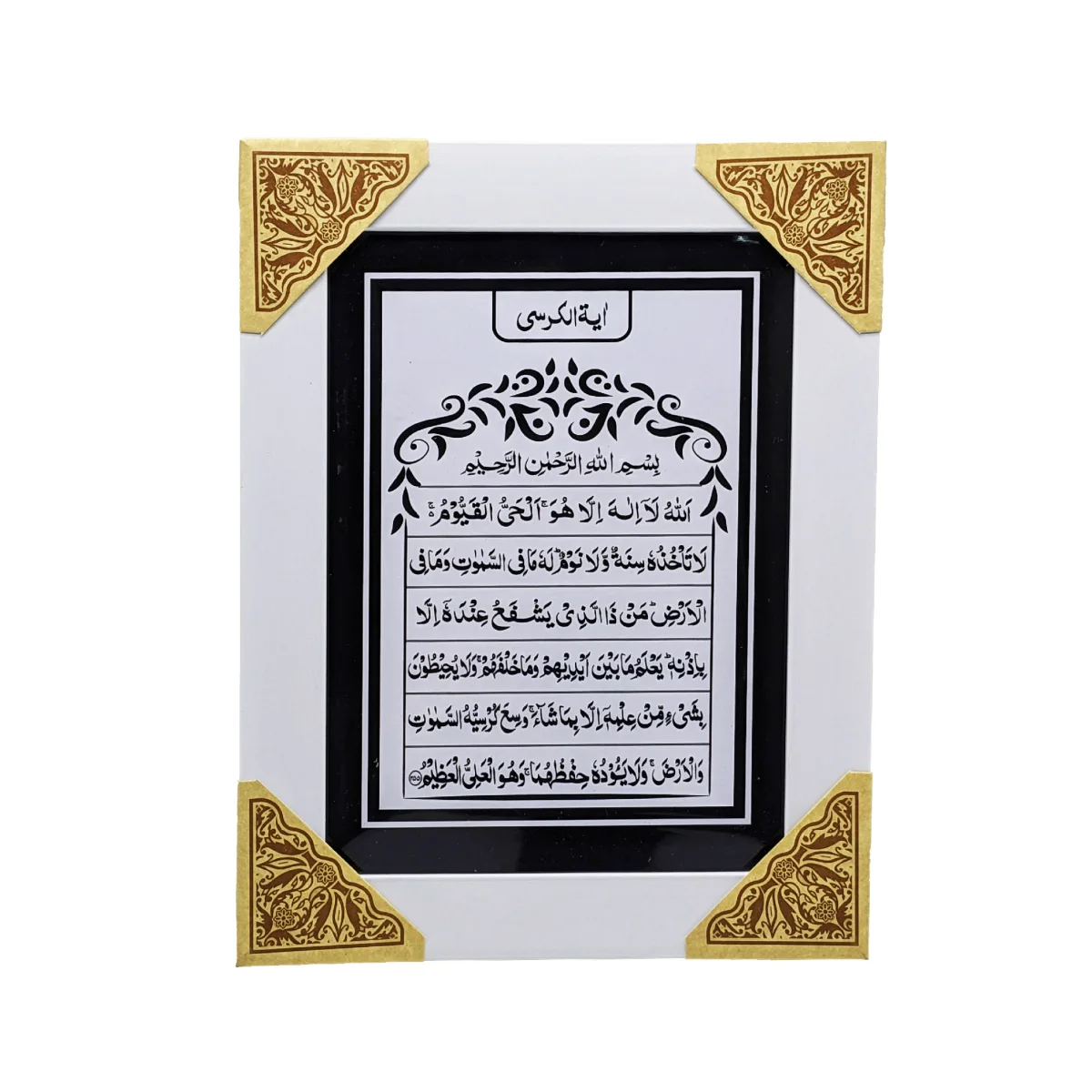 Portrait Wall Frame mix Duas and Colours 8x12