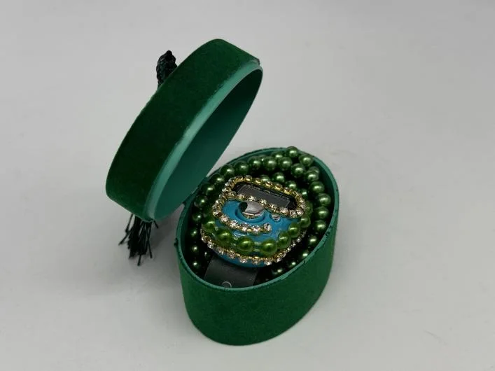 Velvet Allah Calligraphy Gift Boxes - Islamic Velvet KeepsakeÂ Boxes