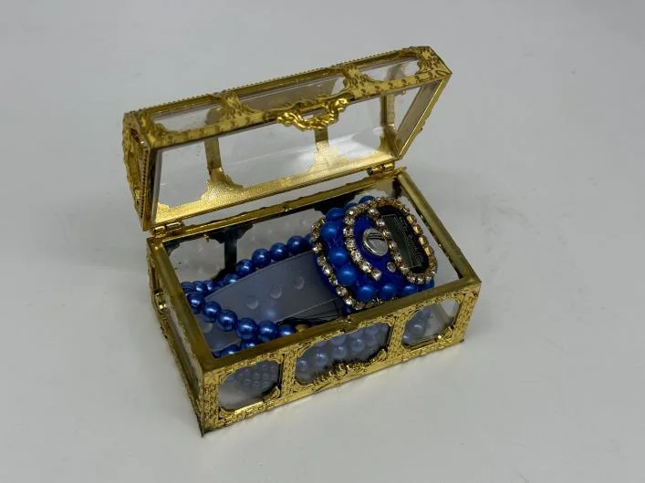 Velvet Allah Calligraphy Gift Boxes - Islamic Velvet KeepsakeÂ Boxes