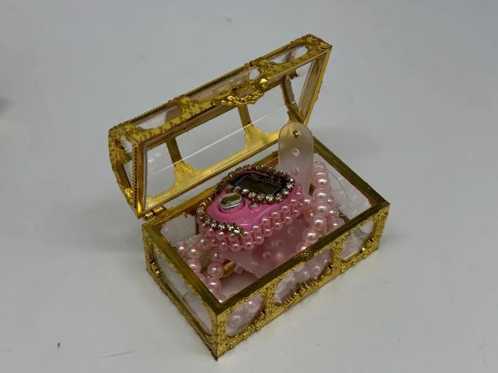 Velvet Allah Calligraphy Gift Boxes - Islamic Velvet KeepsakeÂ Boxes