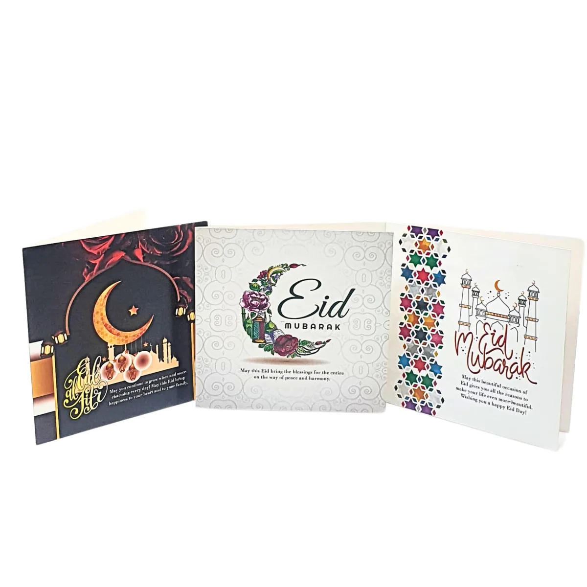 Greeting cards Eid Ul Fitr Mubarak pack of 10pcs